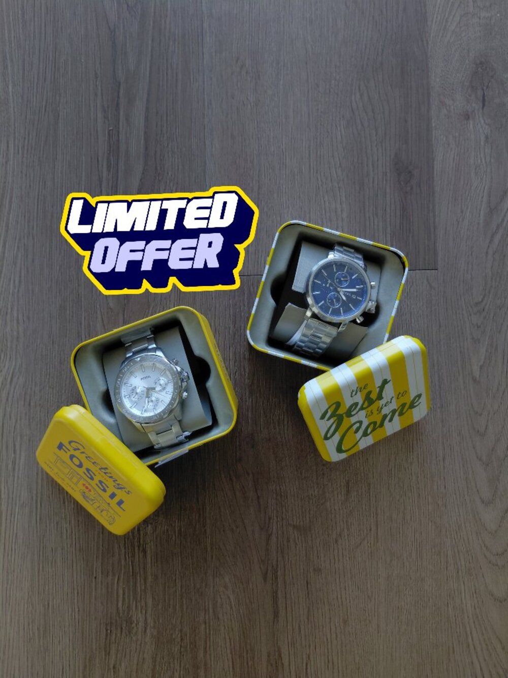 Authentic Fossil Rhett & Bannon Multifunctional Chronograph Watches